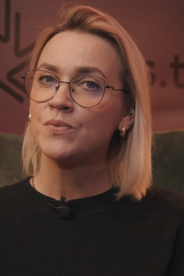 Knygų mugės interviu su Egle Kernagyte