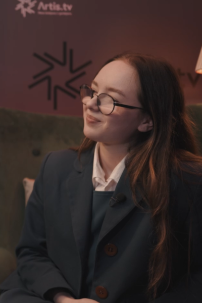 Knygų mugės interviu su Radvile Galminaite