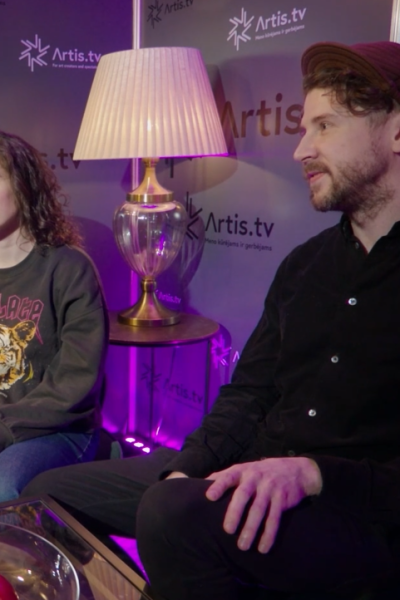 Interviu su ispanų atlikėja Sandra Carillo ir gitaristu bei kompozitorium Paulium Volkovu